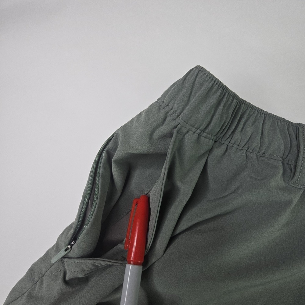 Chubbies Mens 2XL Hybrid Shorts Green Drawstring Regular Fit Stretch 6" inseam - Picture 6 of 15